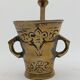 Bronze apothecary/pharmacist mortar and pestle