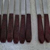12 knives 40s Bakelite