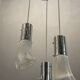 Mid-century murano glass pendant lights, 1970s, set of 2