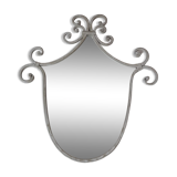 Gray metal mirror