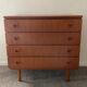 Scandinavian chest of drawers from the 60s in teak