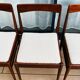 4 chaises Scandinave 1960