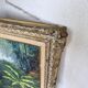 Framed oil painting "forest"