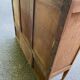 Vintage solid wood art deco 1940s display cabinet