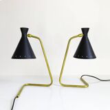 Italian “cocotte” lamp, 50s design