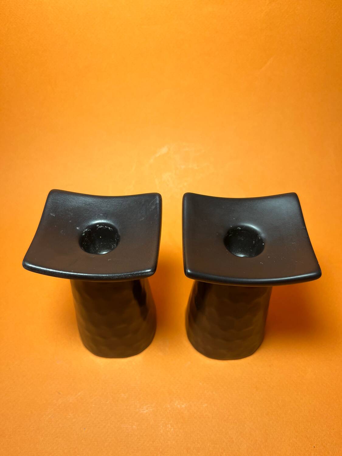 Ceramic candle holders