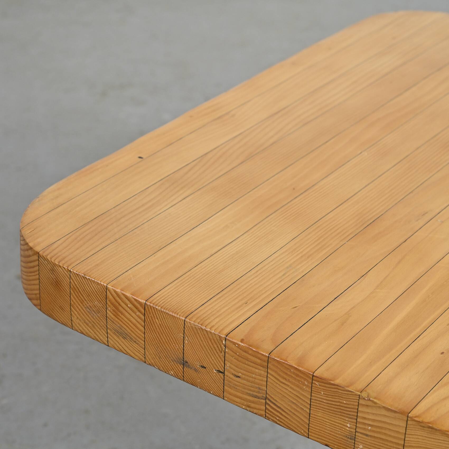 Coffee table by Charlotte Perriand, Les Arcs, circa 1986