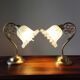 Paire de lampes vintage Italy