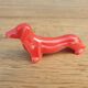 Set of 14 dachshunds vintage knife holders 1960