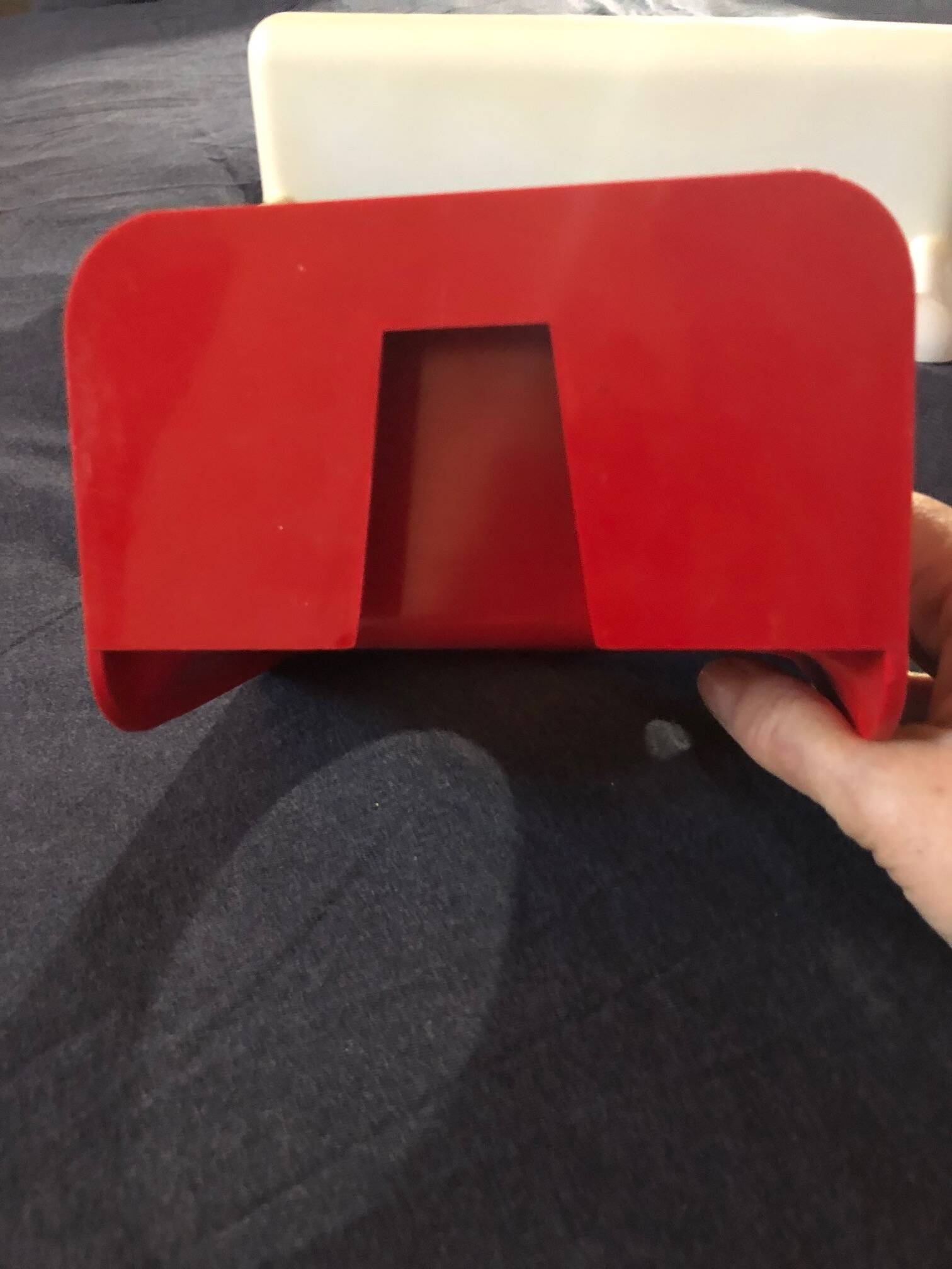 Bathroom accessory set, BILUMEN, G. Castiglioni, ABS, 1970s