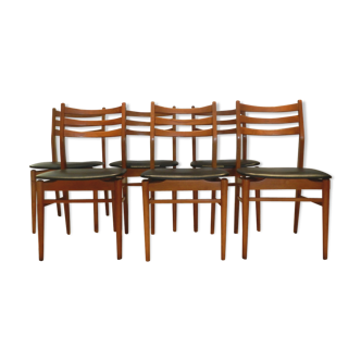 6 Scandinavian chairs