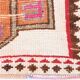 Red & Brown Oriental Persian Runner Rug, 84x334Cm