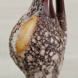 Soliflore Vase Ceramic Vallauris Fat Lava Vintage
