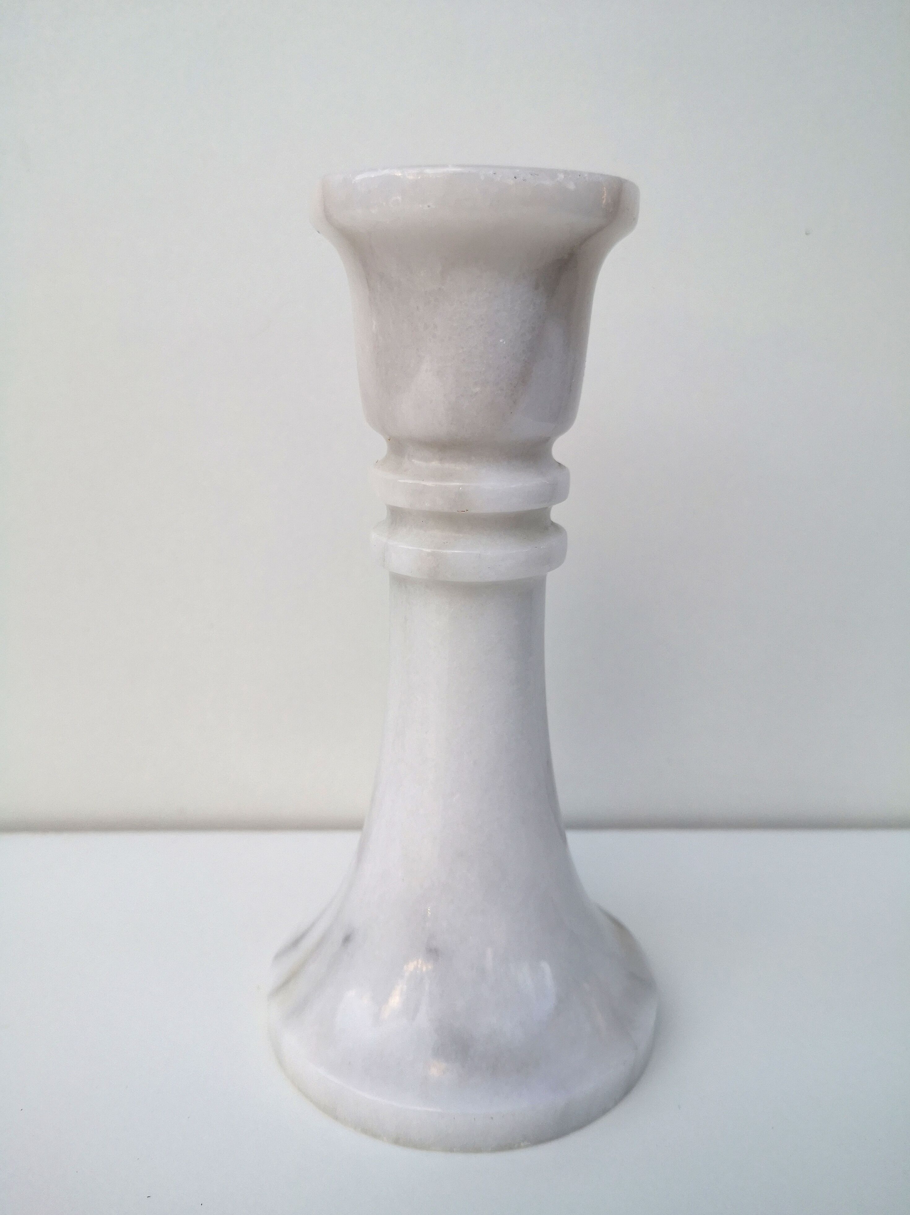 Vintage marble candle holder