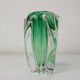 Vase en verre du milieu du siècle conçu par Josef Hospodka, années 1960