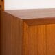 Poul Cadovius rare 3 bay wall unit with a large desk or table for Cado