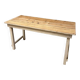 Rustic wooden table