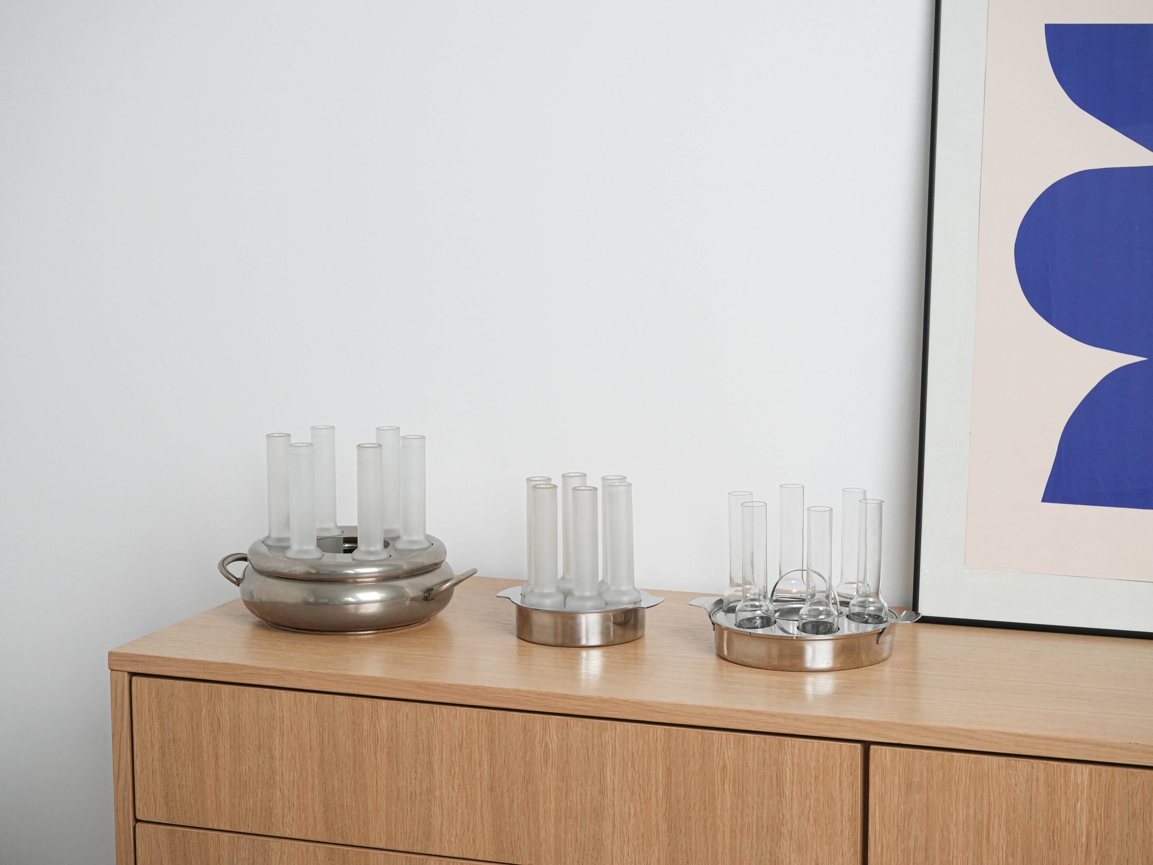 Service de table, design italien, années 1970, fabriqué en Italie