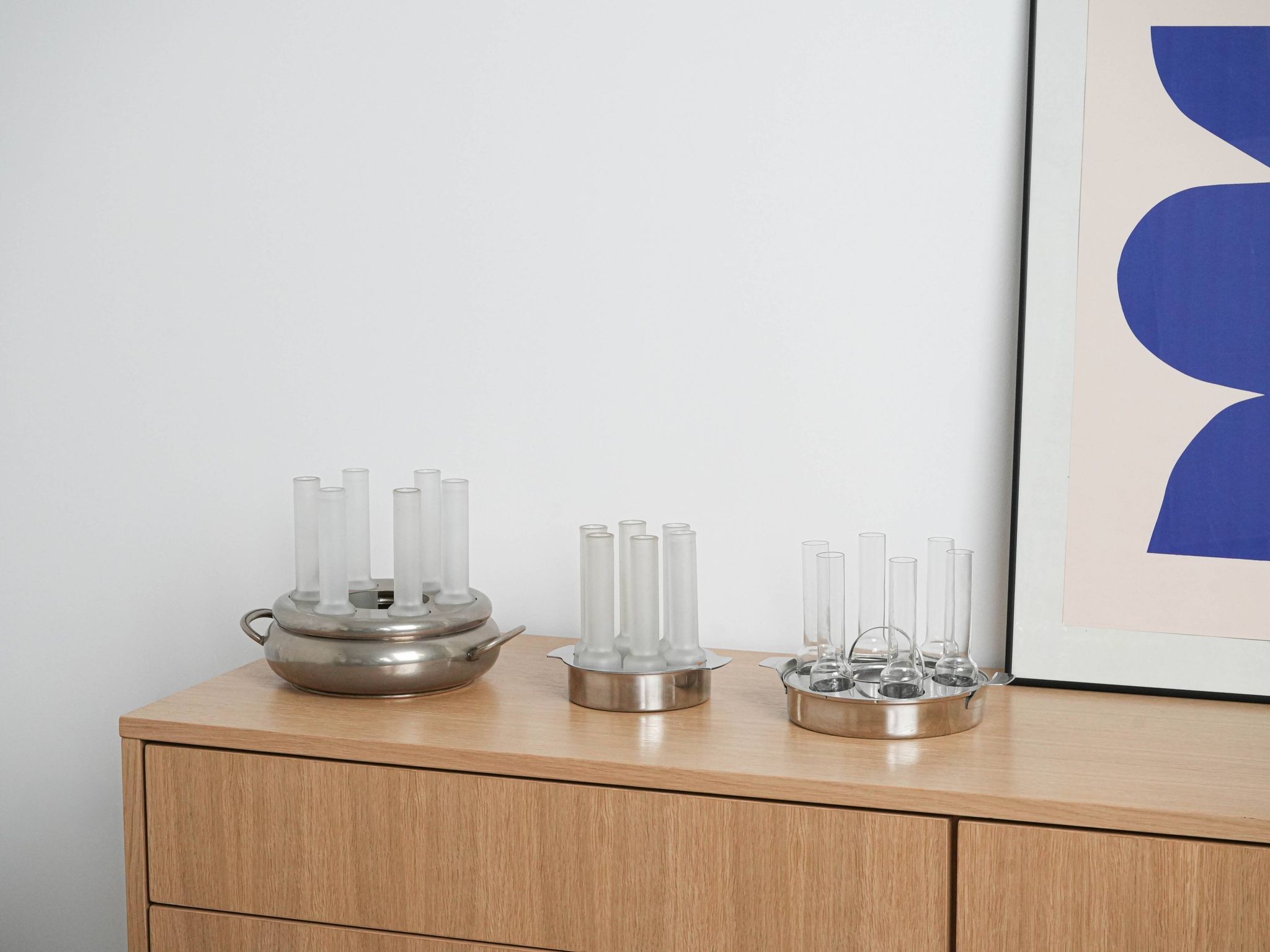 Service de table, design italien, années 1970, fabriqué en Italie