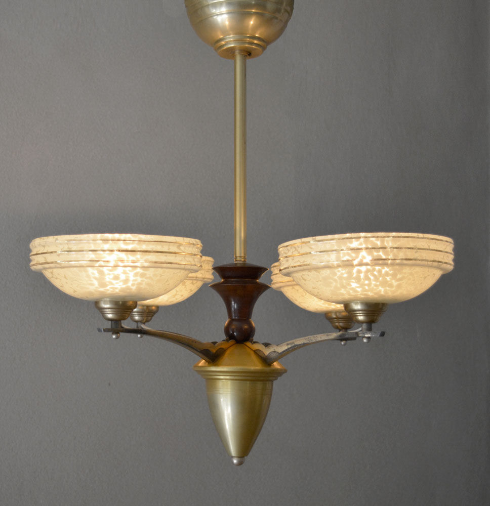 1940's french vintage chandelier