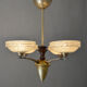 1940's french vintage chandelier