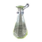 Yellow ouraline absinthe carafe with its cap