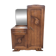 Armoire coiffeuse Penderie Miroir asymétrique Art Nouveau chêne 1916