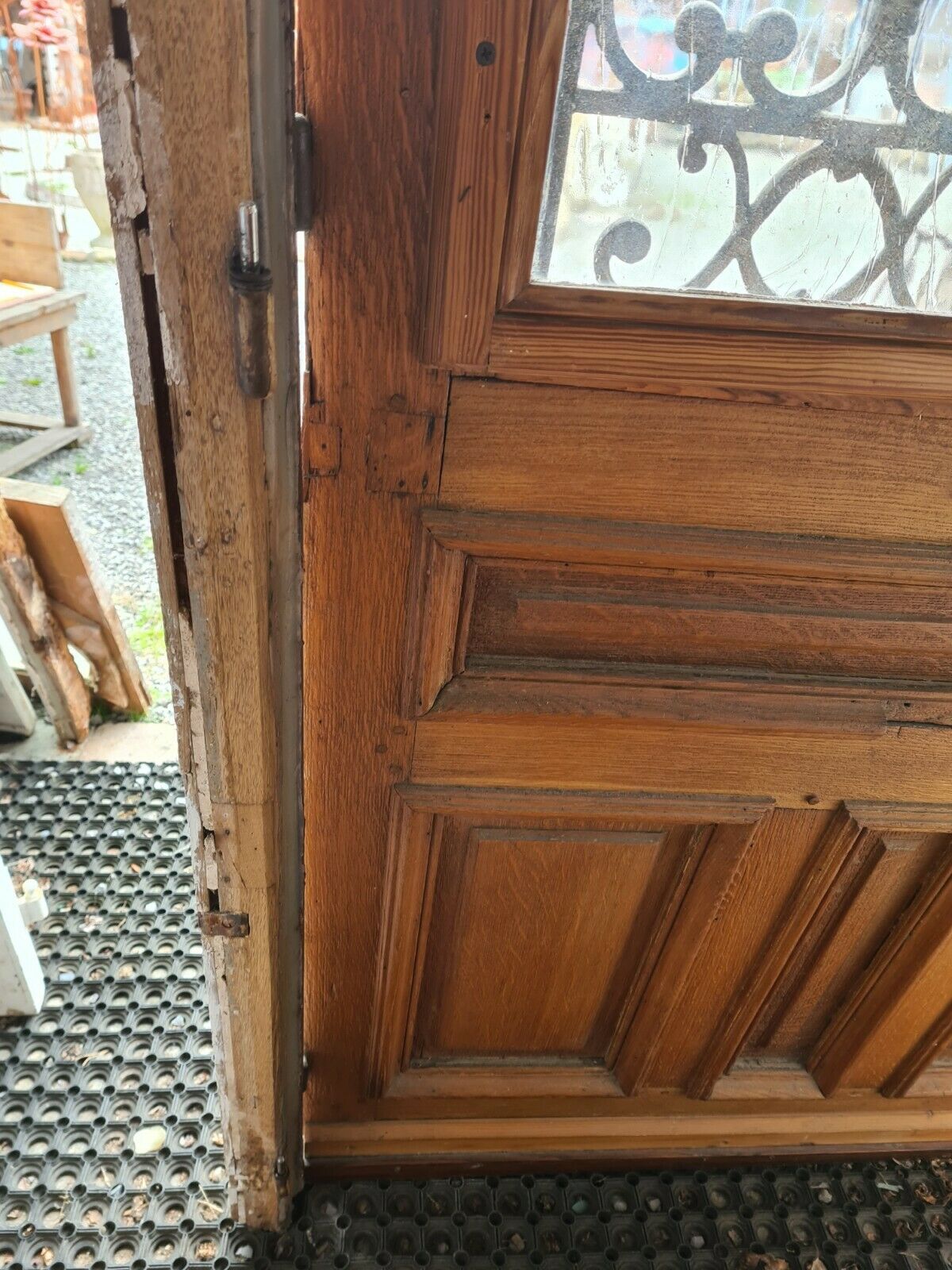 Oak front door
