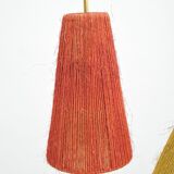 Floor lamp with brass base, 1950s