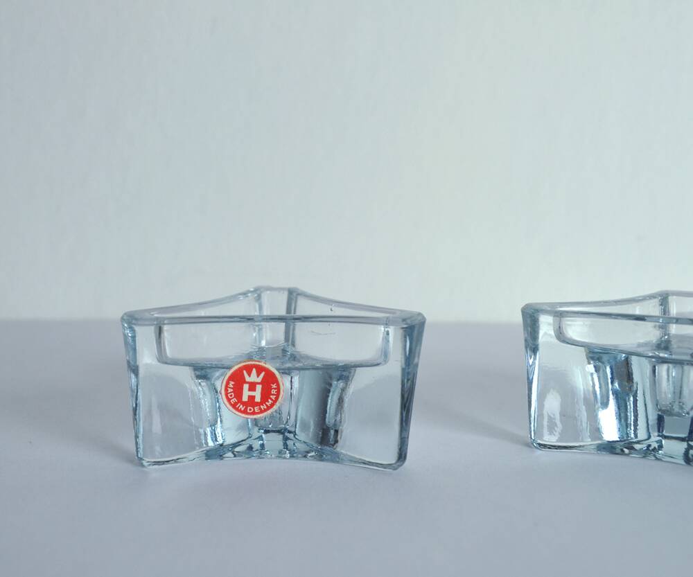 Holmegaard Candlesticks by Per Lütken, 1960s