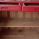 Buffet Parisien / Meuble de Rangement Vintage – Peint Rouge Terracotta