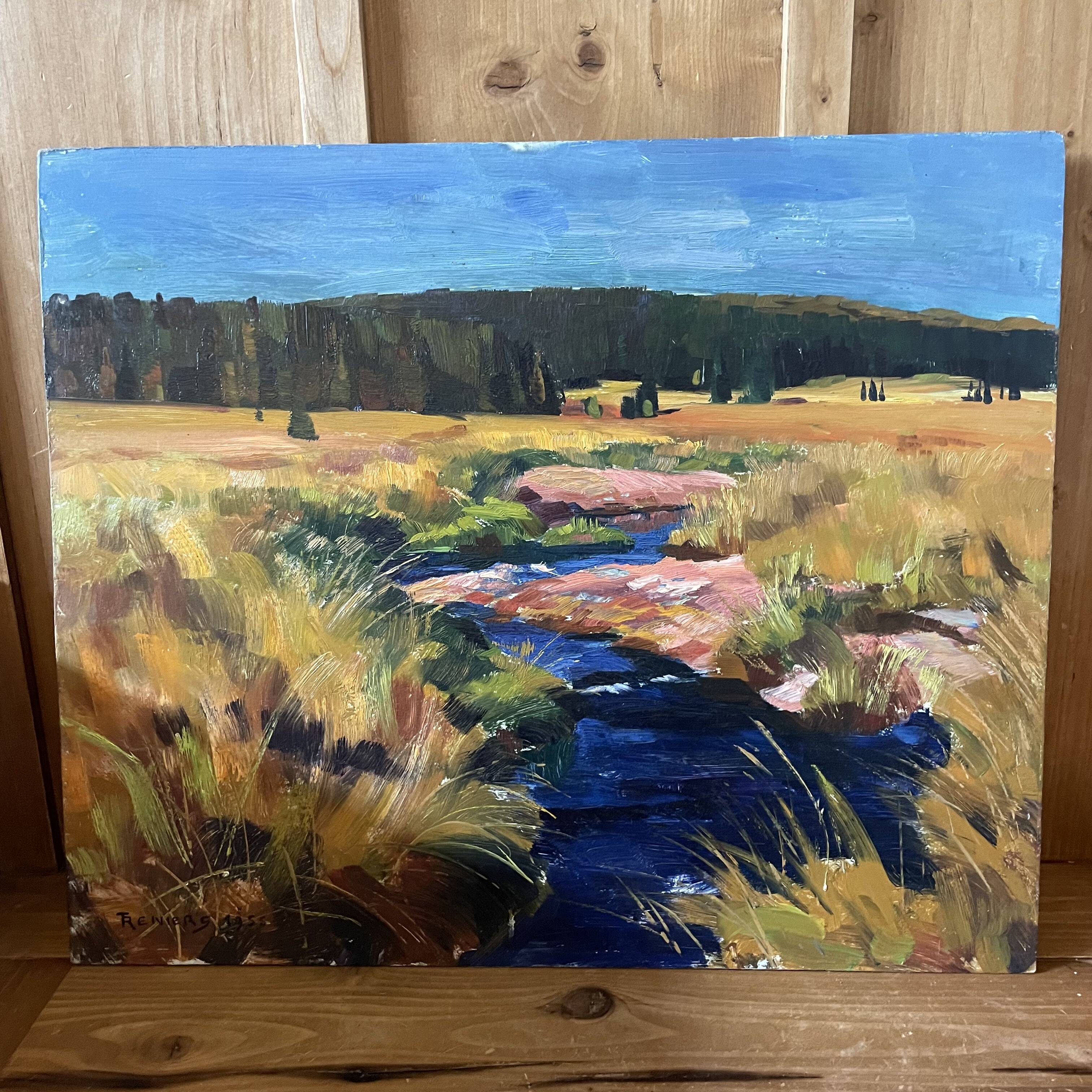 Landscape painting by Tony Reniers