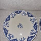 Gien dolphin model cups and under cups