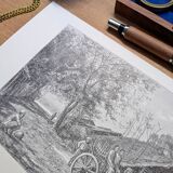 Printed in 1898, Malacca Peninsula, Malaysia.