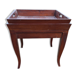 Mahogany tray table