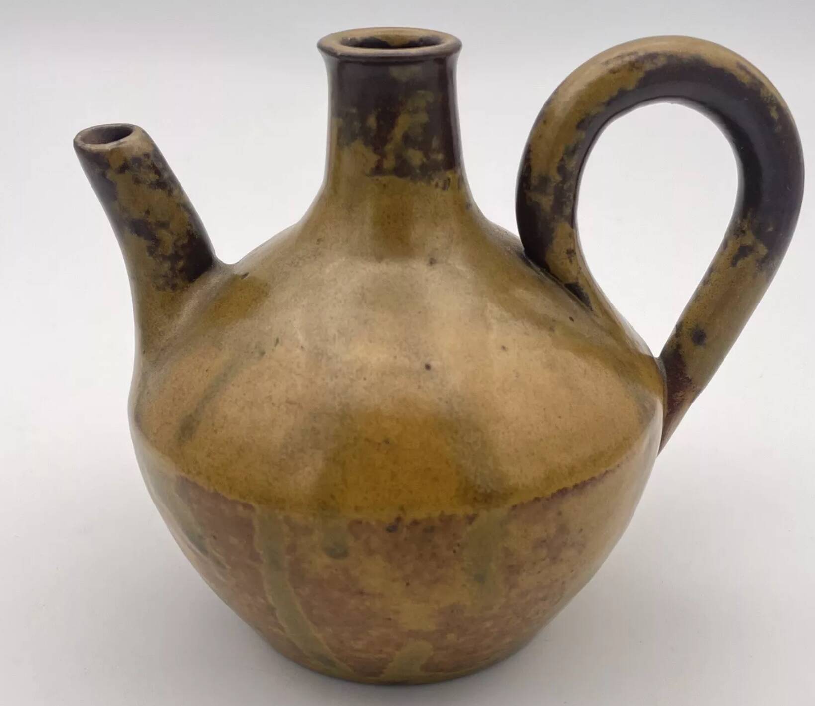 PITCHER Jug in PUISAYE stoneware signed Paul Jeanneney