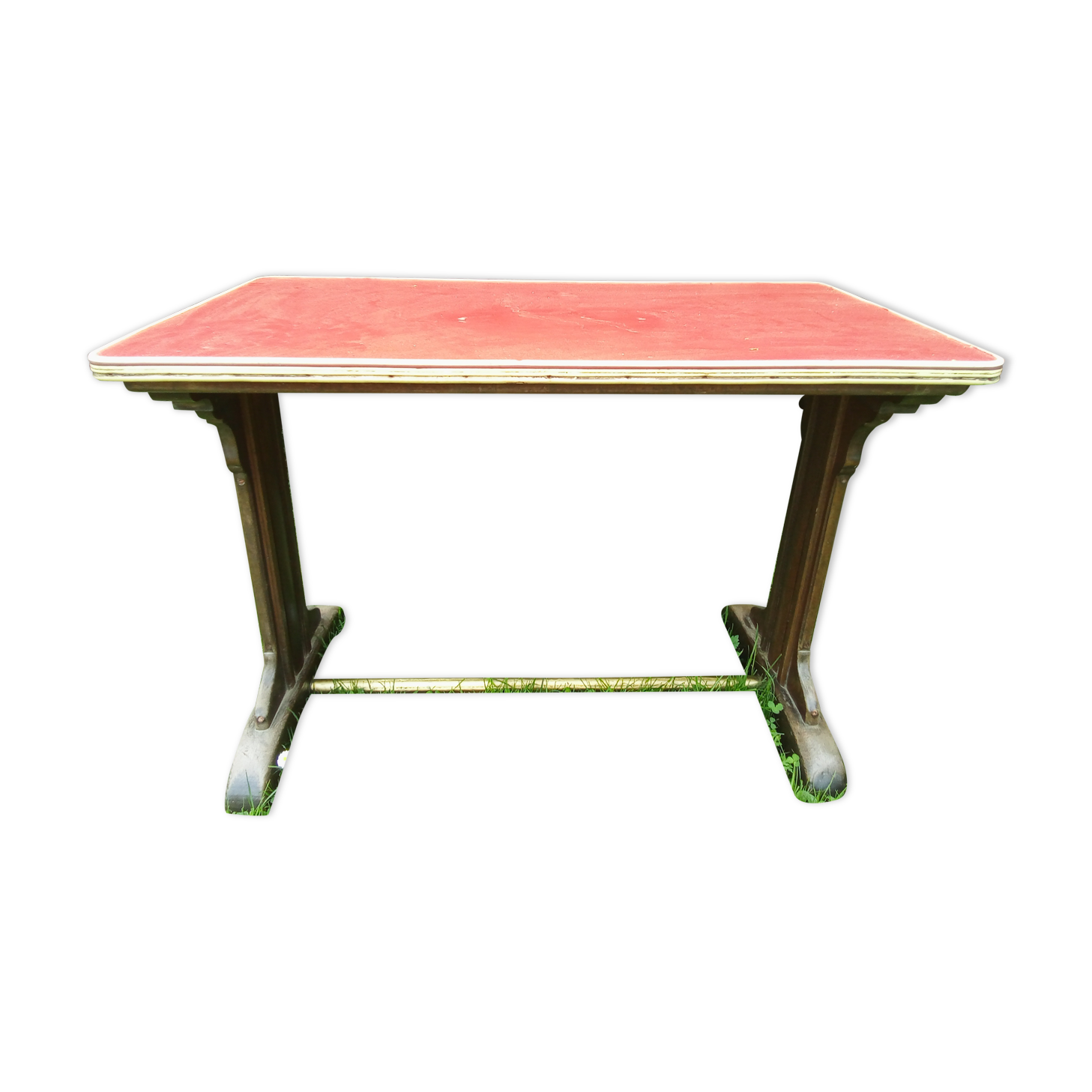 Table de bistrot année 1950 entièrement rénovée