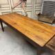 Table de ferme en merisier époque fin XIXe siècle