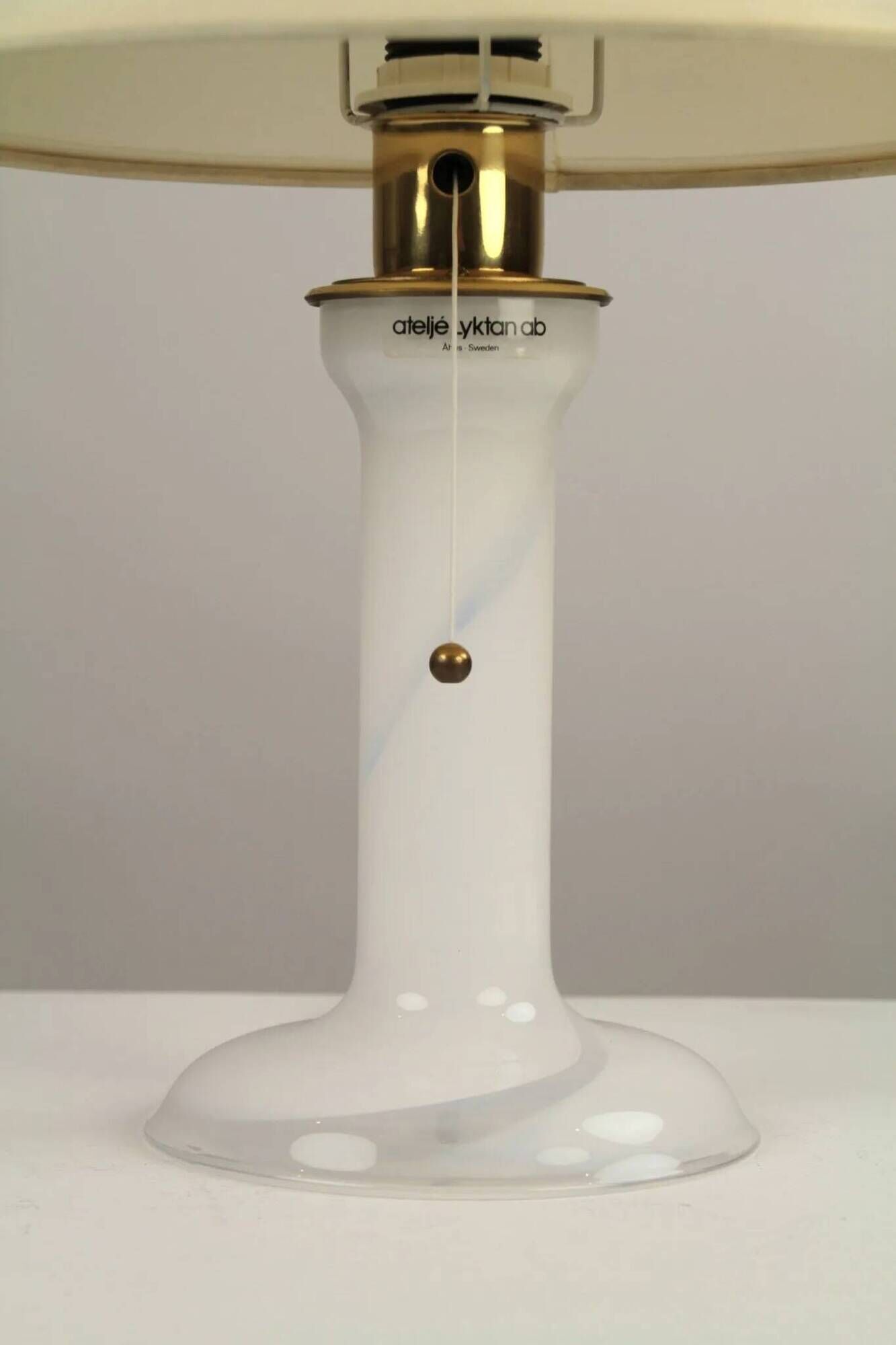 Lampe de table Crystal Studio par Hannelore Dreutler / Studio Åhus pour Ateljé Lyktan, Suède, 1989