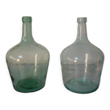 Lot 2 green lady-jeanne 2L