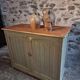 Vintage French pine sideboard – 1930s/1950s