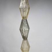 First Edition Murano Glass Poliedri Chandelier attributed to Carlo Scarpa for Venini, 1960s