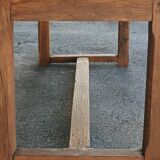 Solid oak farmhouse table