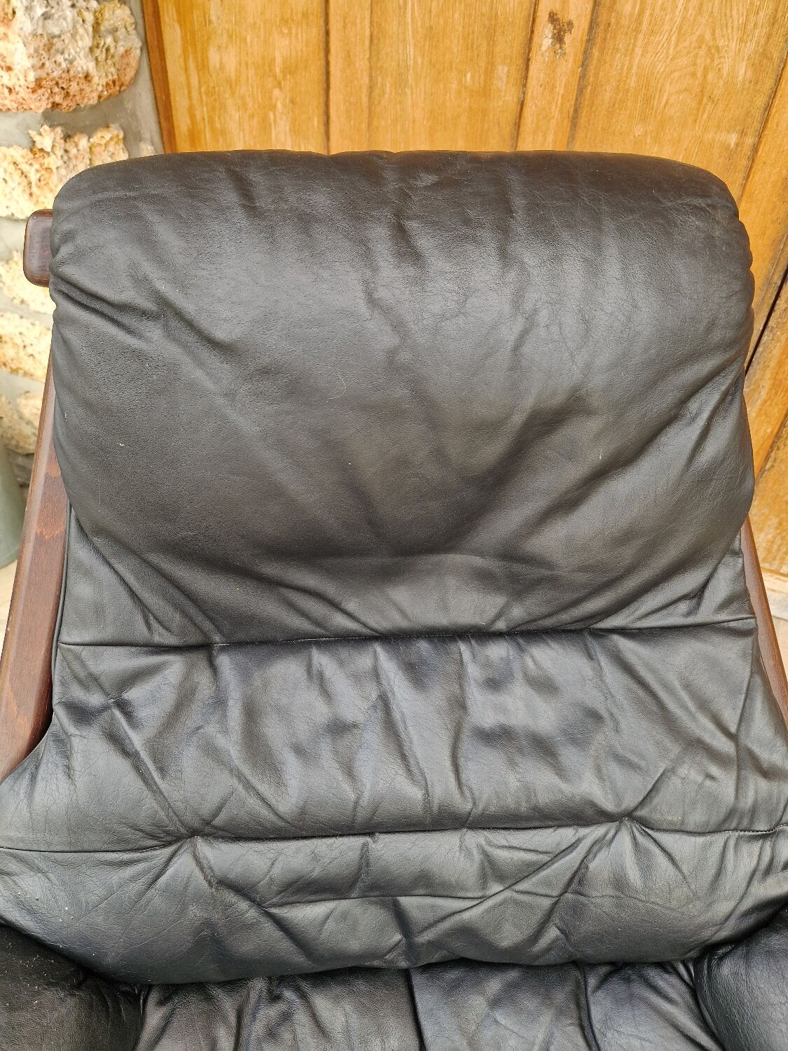 Nassjo Scandinavian armchair by Gote Mobler, Sweden