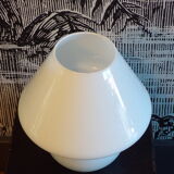 Vintage opaline mushroom lamp