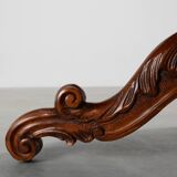 Victorian Cherrywood Oval Coffee Table, England, circa 1850