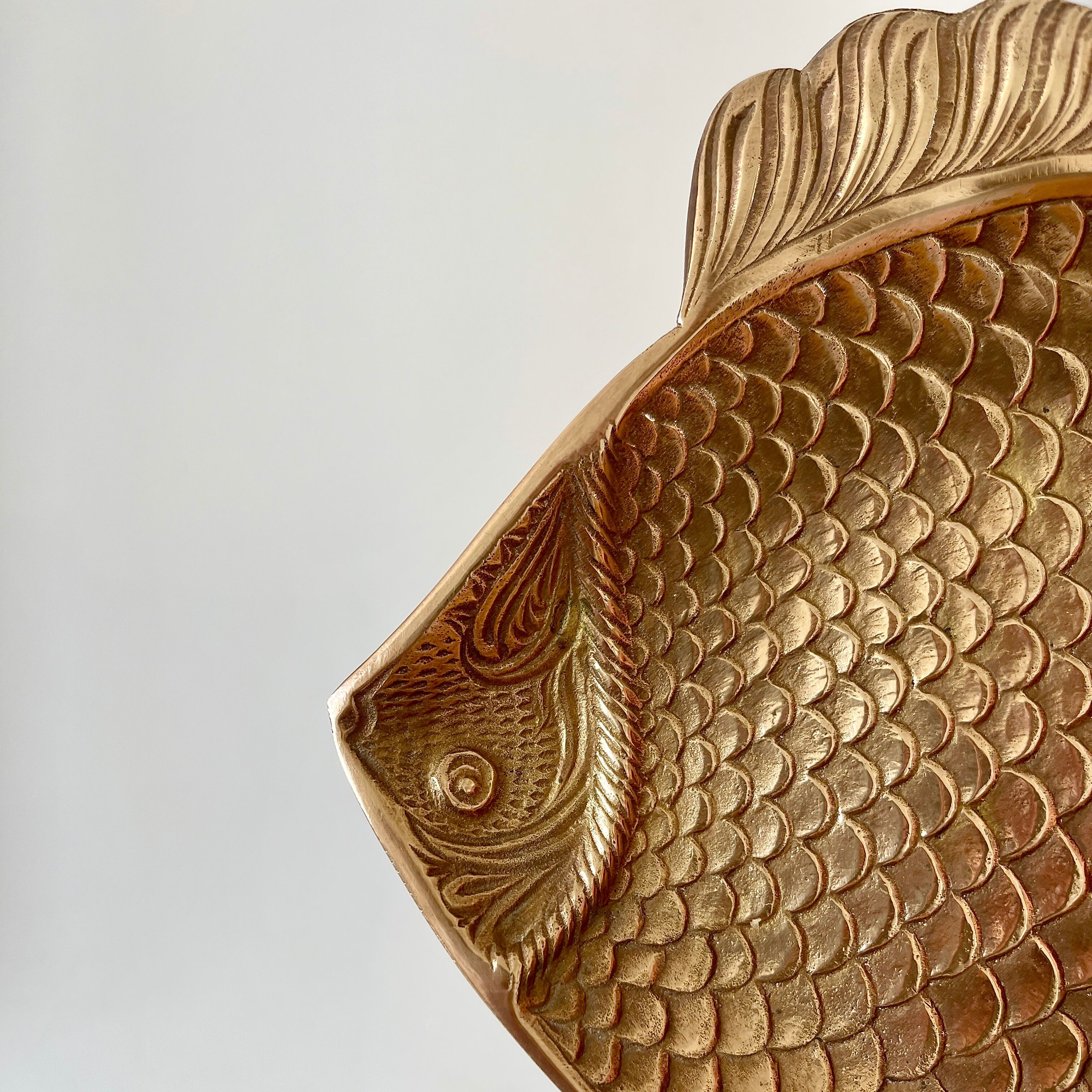 Brass catchall from the 1970s
