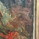Original Swedish Oil on Panel – "The Bullfight" by Owe Wessbohn – Dated 1953 – Framed Period Piece – 59 × 51 cm