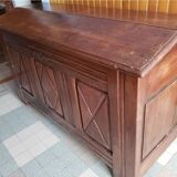Solid wood chest sideboard