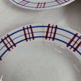 Deep plates Sarreguemines Poitou